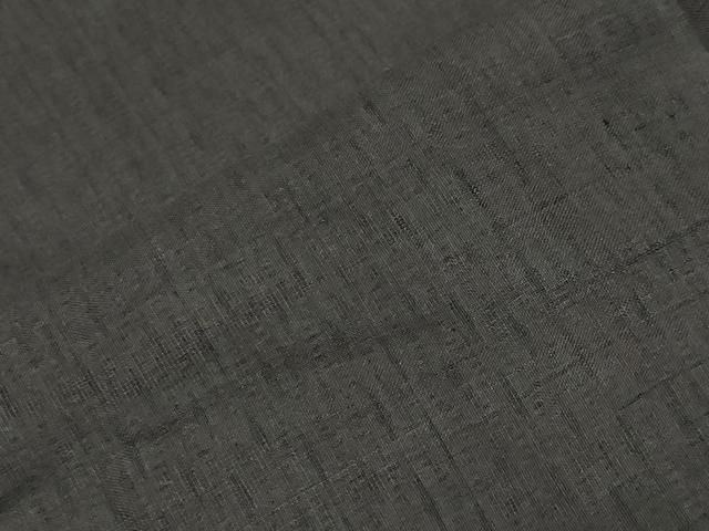平和屋着物●男性 黒紋付 羽織セット 正絹 逸品 CABM5301gh
