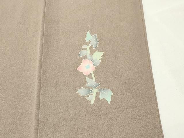 平和屋着物●本加賀友禅作家 和泉衛知 訪問着 花唐草文 暈し染め 正絹 逸品 CABM5331gh