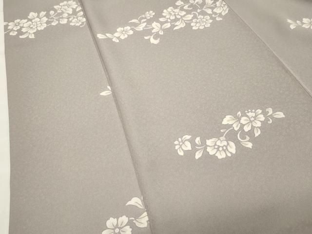 平和屋着物●上質な小紋 更紗花唐草文 正絹 逸品 CABM5378gh
