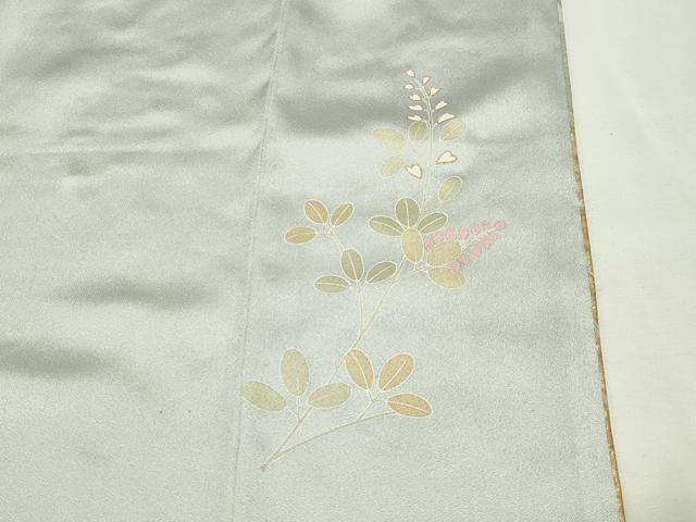 平和屋着物●訪問着 駒刺繍 雪輪重ね松梅花文 金銀彩 正絹 逸品 CABM5382gh