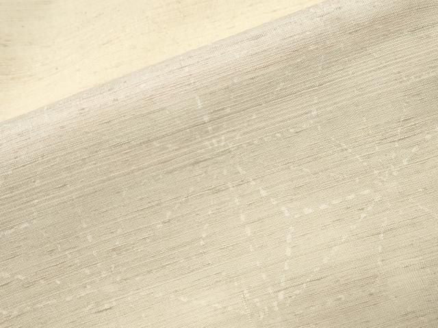 平和屋着物●紅花紬 米沢 麻の葉文様 正絹 逸品 CABM5432gh