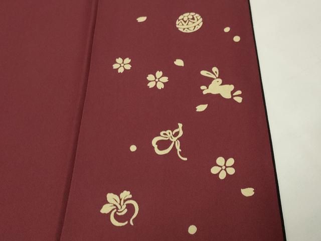 平和屋着物●上質な小紋 幾何学文様 黒地 正絹 逸品 CABM5467gh