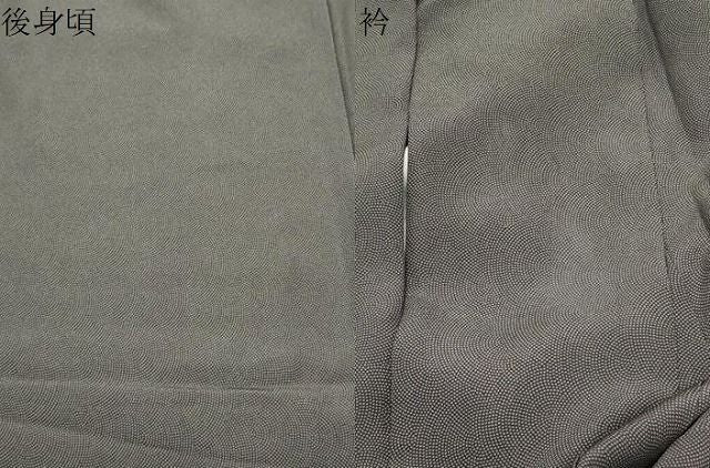 平和屋着物●江戸小紋 作家物 草木染 鮫小紋柄 正絹 逸品 CABM5533gh