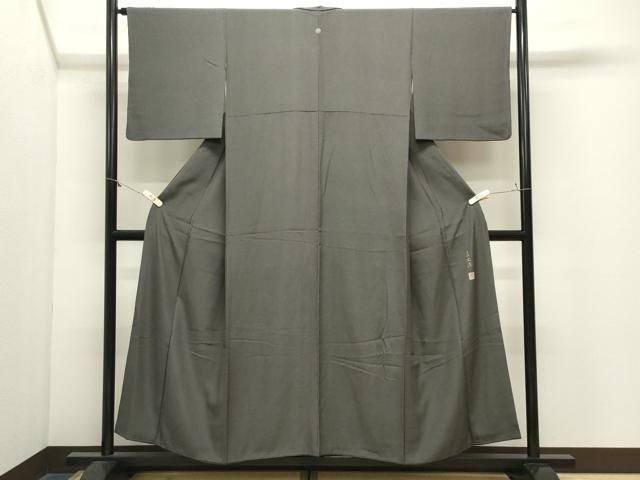 平和屋着物●江戸小紋 作家物 草木染 鮫小紋柄 正絹 逸品 CABM5533gh