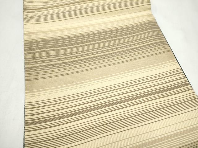 平和屋着物●BANKAN わものや 両面 太鼓柄袋帯 唐草文 たとう紙付き 正絹 逸品 CABM6061hy