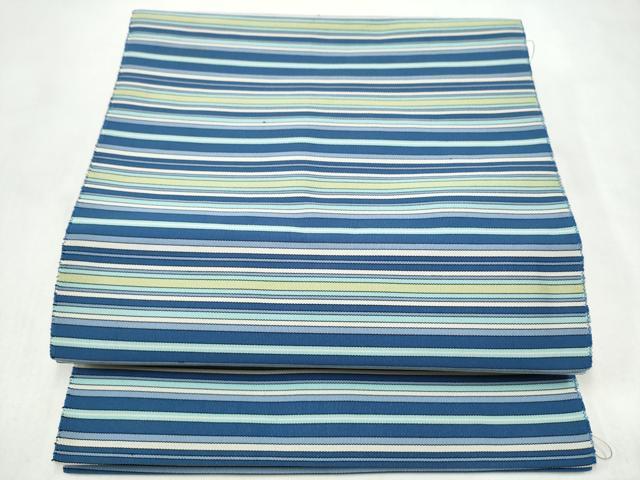 平和屋着物●爪搔き本綴れ 八寸名古屋帯 横段文 正絹 逸品 CABM6116hy