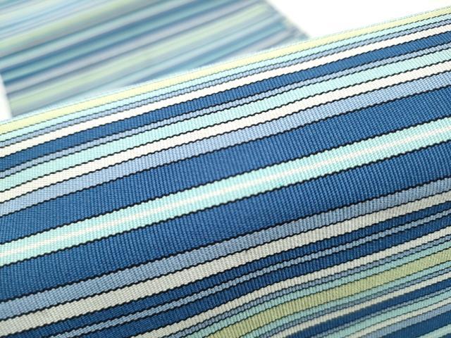 平和屋着物●爪搔き本綴れ 八寸名古屋帯 横段文 正絹 逸品 CABM6116hy