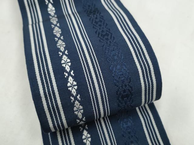 平和屋着物●男性 本場筑前博多織 角帯 献上 正絹 逸品 CABM6142hy