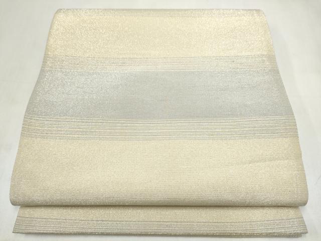 平和屋着物●両面 全通柄袋帯 立涌鳳凰文 箔燃糸織 正絹 逸品 CABM6221hy