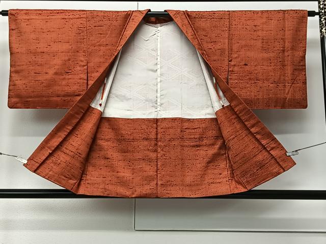 平和屋着物#羽織 紬地 霞文 正絹 逸品 CABM6420ua