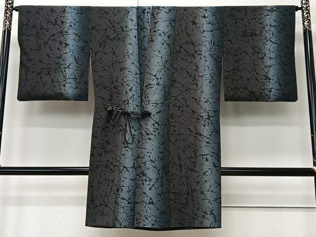 平和屋着物#道中着 霞文 暈し染め 正絹 逸品 CABM6429ua
