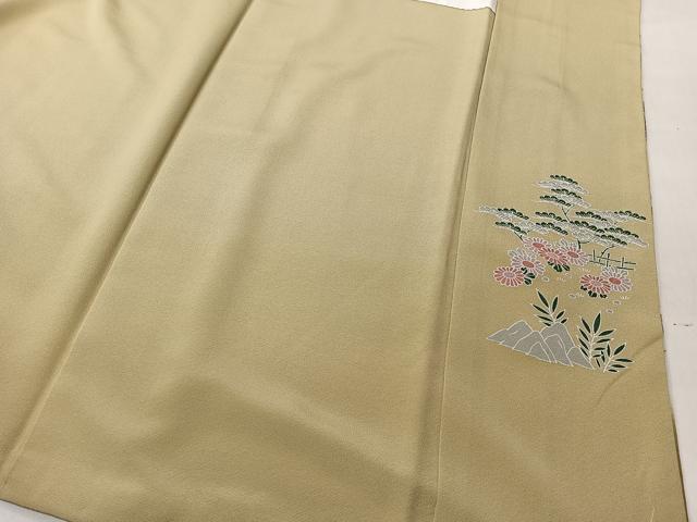 平和屋着物■色留訪問着 風景文 暈し染め 金彩 正絹 逸品 未使用 CABM6586ua