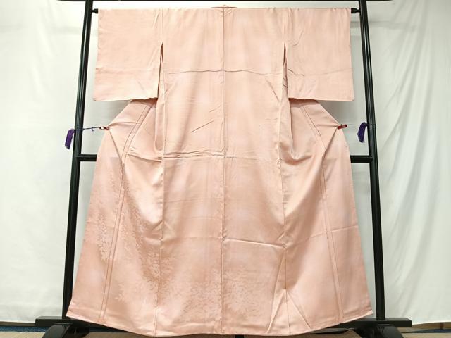 平和屋着物■訪問着 枝葉地紋 暈し染め 正絹 逸品 CABM6595ua