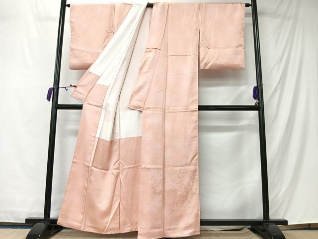 平和屋着物■訪問着 枝葉地紋 暈し染め 正絹 逸品 CABM6595ua