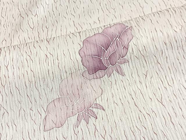 平和屋着物■上質な小紋 舞花文 正絹 逸品 CABM6635ua