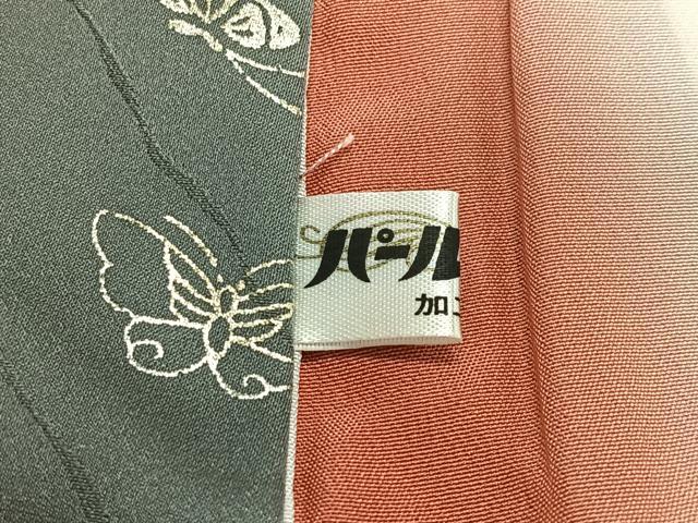 平和屋着物■上質な小紋 花蝶文 金銀彩 正絹 逸品 CABM6668ua