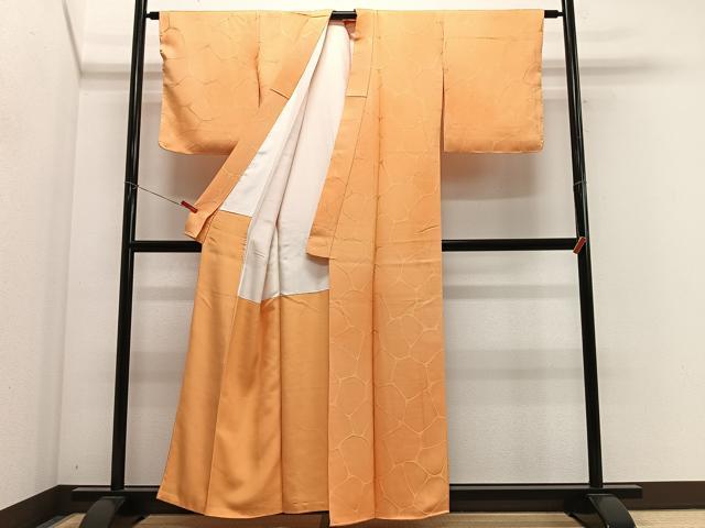 平和屋着物■上質な小紋 霞文 暈し染め 正絹 逸品 CABM6678ua