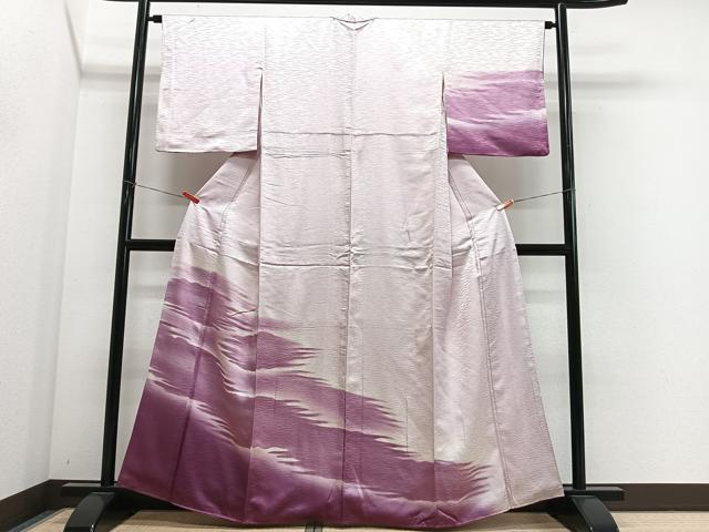 平和屋着物■訪問着 霞文 暈し染め 正絹 逸品 CABM6693ua