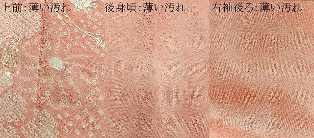 平和屋着物■訪問着 総刺繍 絞り 草花文 暈し染め 正絹 逸品 CABM6776ua
