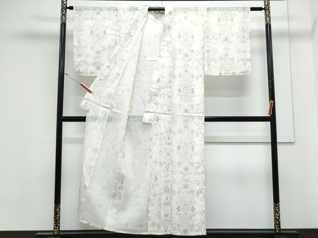 平和屋着物*夏物 紗紬 吉祥文 正絹 逸品 CABM7313th