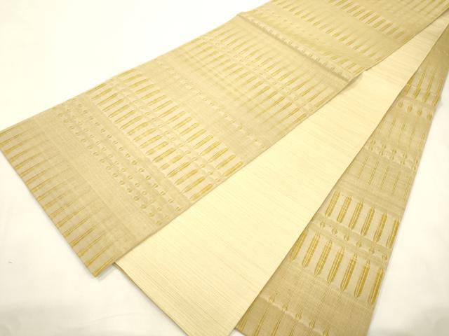 平和屋着物●全通柄袋帯 芭蕉布 染色作家 みなみ修郎 手織人 林みつ子 南洲浪漫 証紙付き 正絹 逸品 CABM7619dy