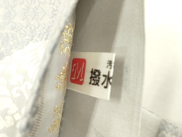 平和屋着物●皇室・伊勢神宮御用 御御帯 山口美術織物 山口弘躬 六通柄袋帯 唐織 小葵地葡萄鏡文 金糸 正絹 逸品 CABM7686dy