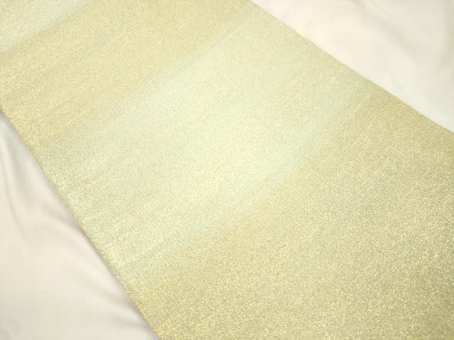 平和屋着物●桝屋高尾 ねん金綴錦 全通柄袋帯 七彩霞文 金糸 正絹 逸品 CABM7709dy
