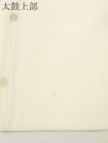 平和屋着物▽太鼓柄袋帯 スリーシーズン 春夏秋 丸文 銀糸 正絹 逸品 CABM7831dy