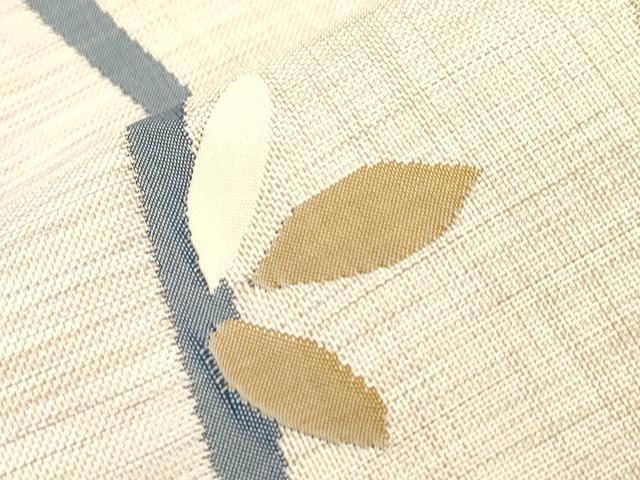 平和屋着物●名門木屋太 今河織物 六通柄袋帯 草木文 正絹 逸品 CABM7876dy