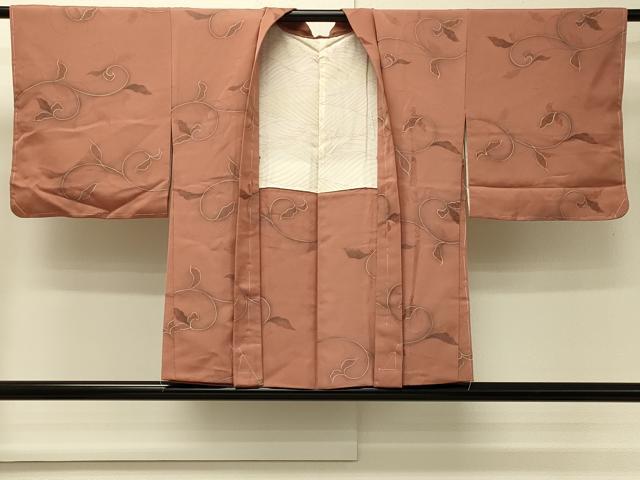 平和屋着物#羽織 地紋起こし 蔦の葉文 暈し染め 正絹 逸品 未使用 CABM8078in