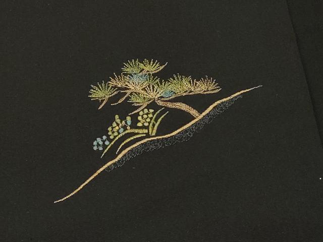 平和屋着物#羽織 総刺繍 雲取り風景文 正絹 逸品 CABM8092in