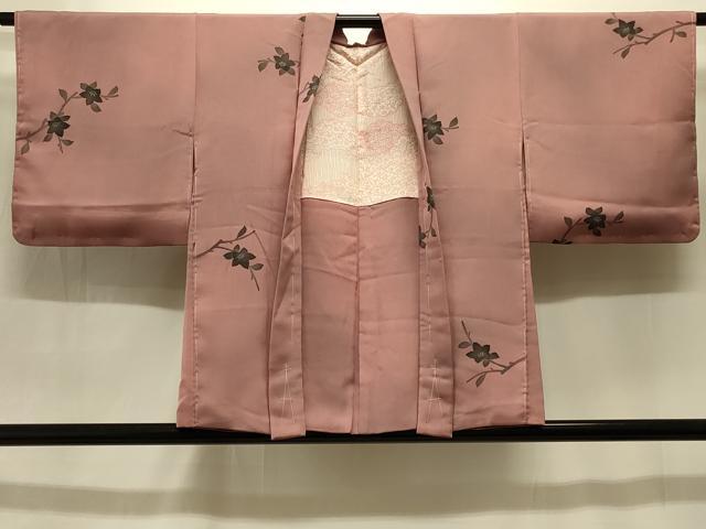 平和屋着物#羽織 枝花文 暈し染め 正絹 逸品 未使用 CABM8356in