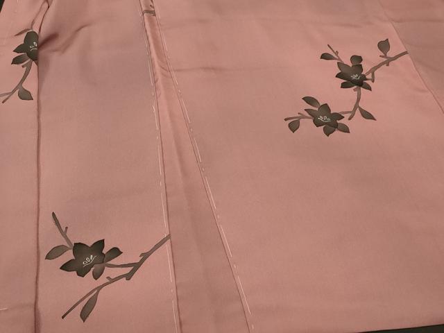 平和屋着物#羽織 枝花文 暈し染め 正絹 逸品 未使用 CABM8356in