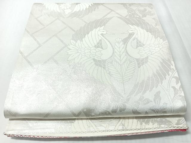 平和屋着物◎両面 全通柄袋帯 桃山両面全通 金銀糸 正絹 逸品 CABM8681nb