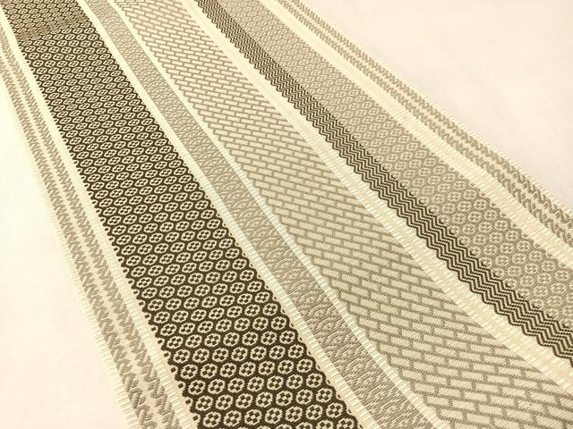 平和屋着物●全通柄袋帯 吉祥間道 正絹 逸品 CABM8869vp