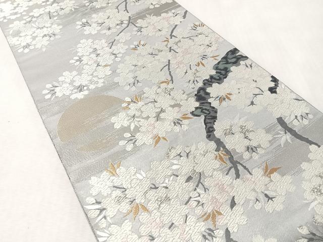 平和屋着物●西陣 服部織物謹製 全通柄袋帯 唐織 花の宴 金銀糸 正絹 逸品 CABM8876vp