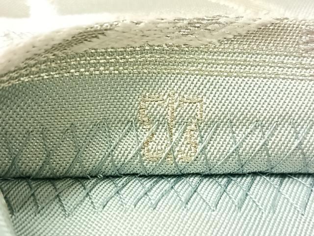 平和屋着物●西陣 川島織物 六通柄 本袋帯 流水文 金銀糸 正絹 逸品 CABM9145vp
