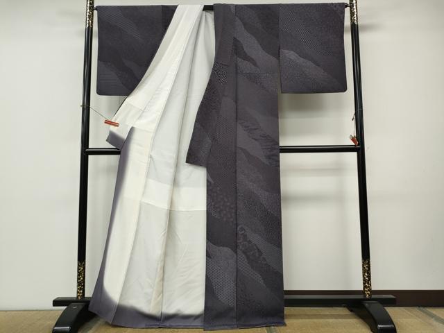 平和屋着物●江戸小紋 寄せ小紋柄 正絹 逸品 CABM9267ut