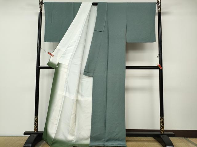 平和屋着物●江戸小紋 霞文 さが美扱い 正絹 逸品 未使用 CABM9295ut