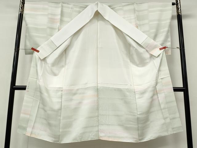 平和屋着物●長襦袢 袷 作家物 色かすみ 暈し染め 正絹 逸品 CABM9376ut
