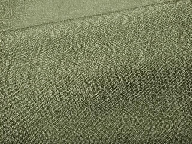 平和屋着物●江戸小紋 作家物 鮫小紋柄 鬼しぼ縮緬 正絹 逸品 未使用 CABM9444ut