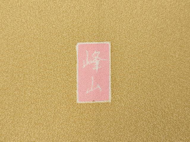 平和屋着物●訪問着 作家物 飛鶴草花文 正絹 逸品 CABM9448ut