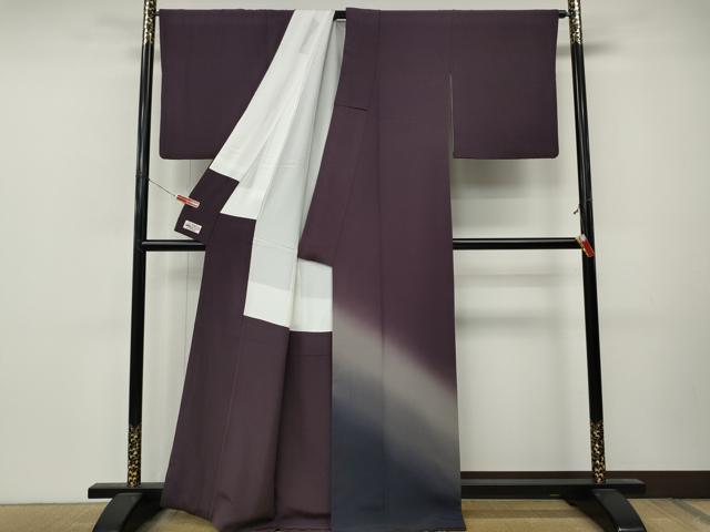平和屋着物●訪問着 霞文 暈し染め やまと誂製 正絹 逸品 CABM9450ut