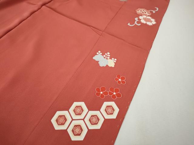 平和屋着物●豪華振袖 駒刺繍 絞り 舞花文 金彩 仮絵羽 逸品 未使用 CABM9457ut