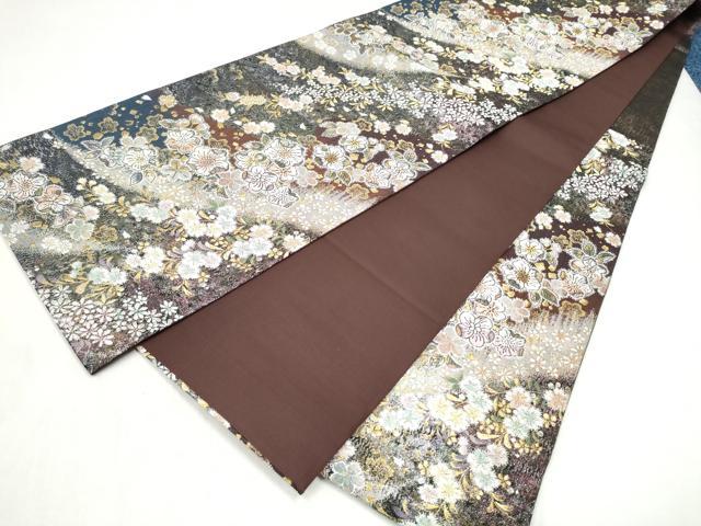 平和屋着物●六通柄袋帯 辻が花 金銀糸 やまと誂製 正絹 逸品 CABM9792hy