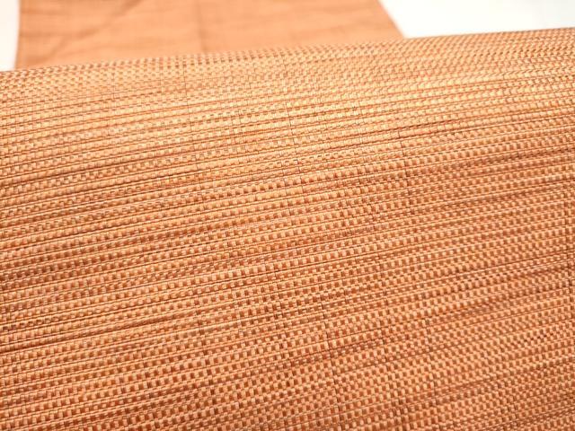 平和屋着物●本場筑前博多織 両面 全通柄 京袋帯 霞文 正絹 逸品 CABM9798hy