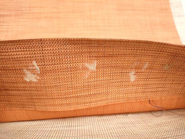 平和屋着物●本場筑前博多織 両面 全通柄 京袋帯 霞文 正絹 逸品 CABM9798hy