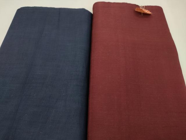 平和屋着物▼男性 和装小物 胴裏まとめて10点 黒紅色 臙脂色 紺 紺瑠璃色 綿 未使用多数 逸品 CABN0993ju