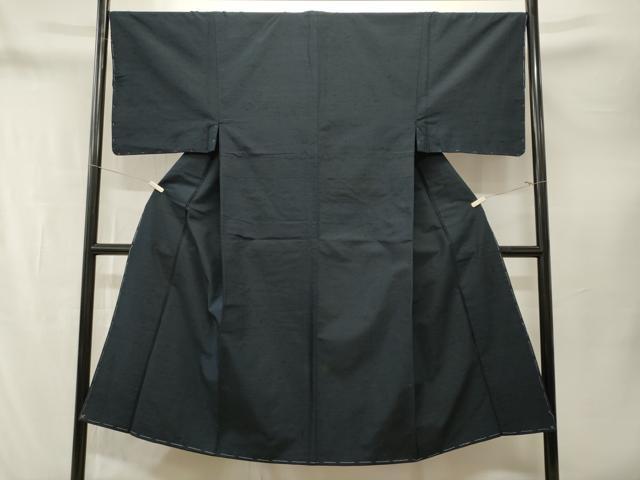平和屋着物■男性 髭紬 百入茶色 正絹 逸品 CABN1285ev