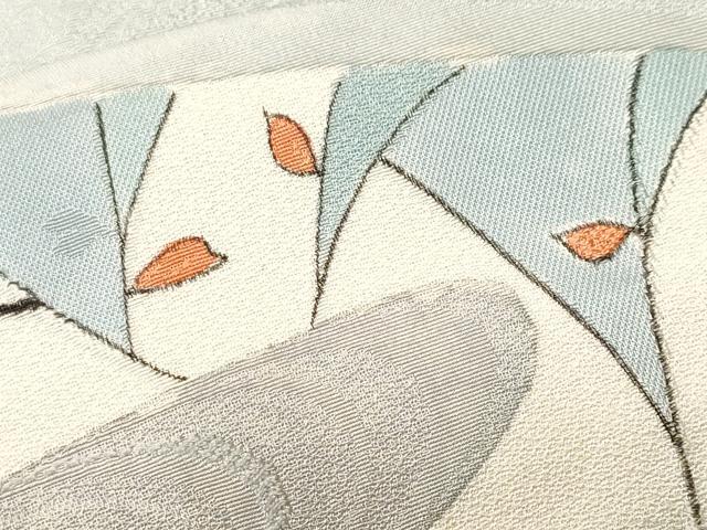 平和屋着物■上質な小紋 地紋起こし 抽象文様 暈し染め 正絹 逸品 CABN1325ev
